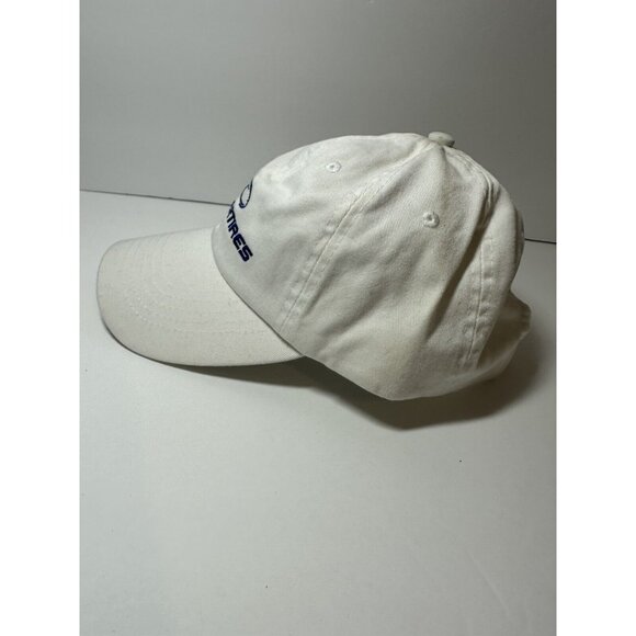 Cooper Tires White K-Product Trucker Hat Embroidered Logo Strap Back New No Tags - Picture 4 of 5